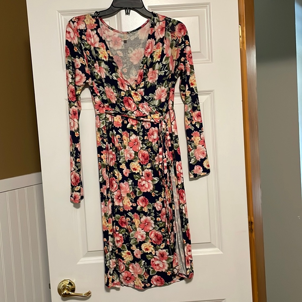 Pinkblush Maternity wrap dress
